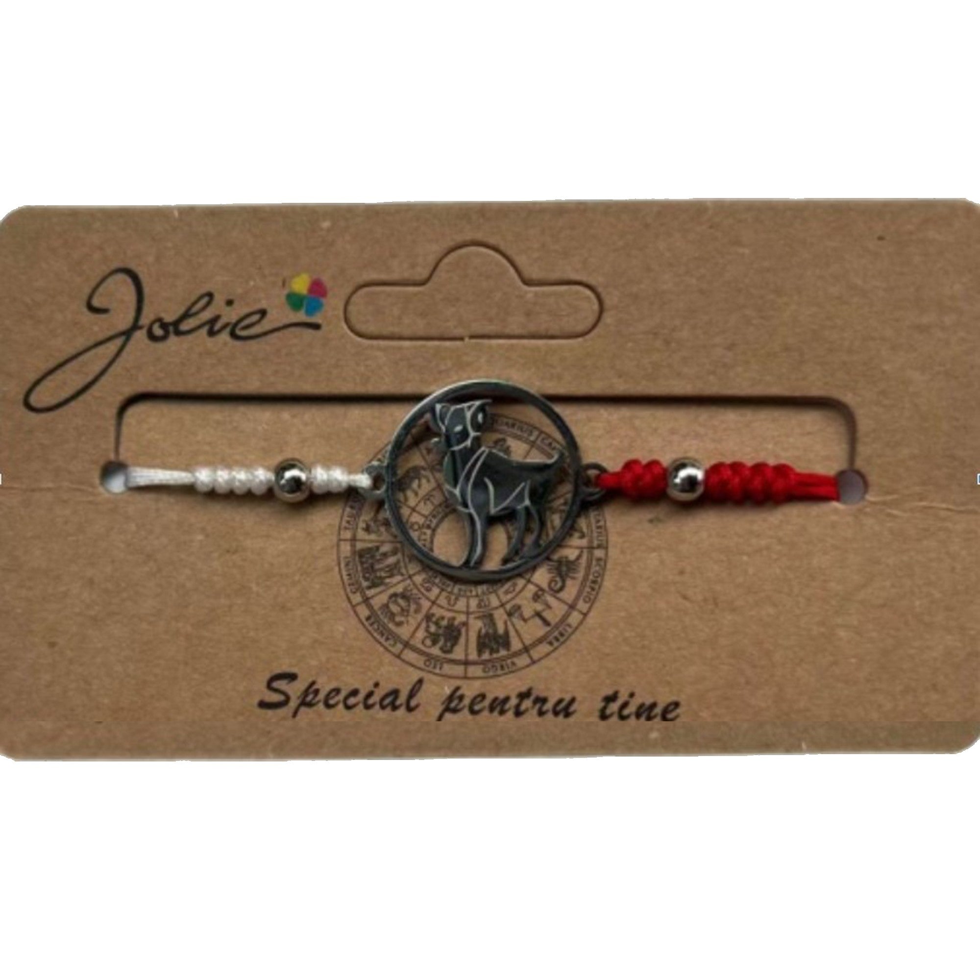Martisor bratara zodiac, Jolie, 5x9 cm, Berbec-0