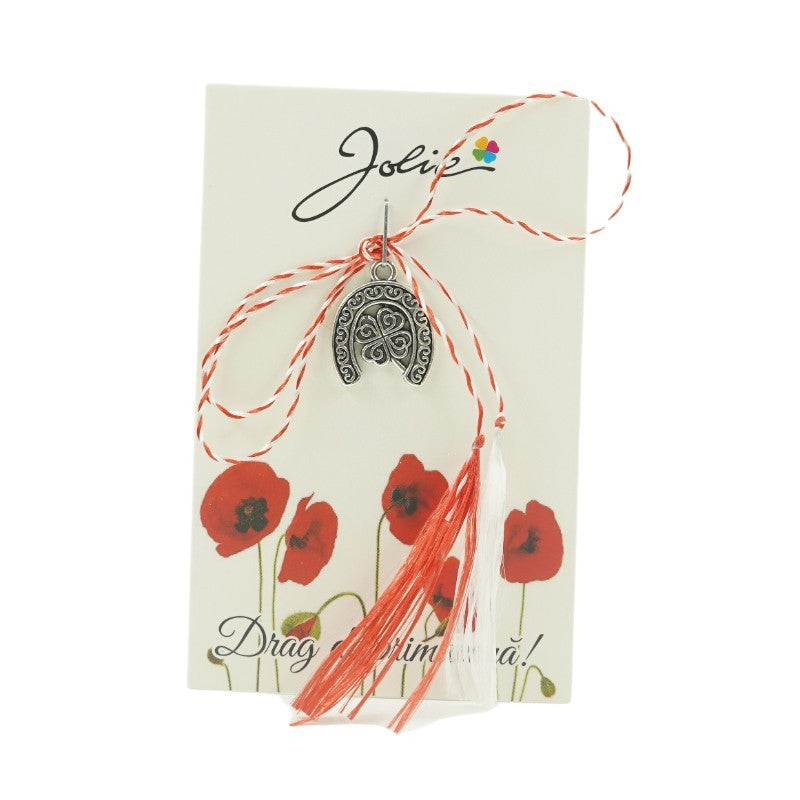 Martisor Traditional Trifoi in Potcoava-2