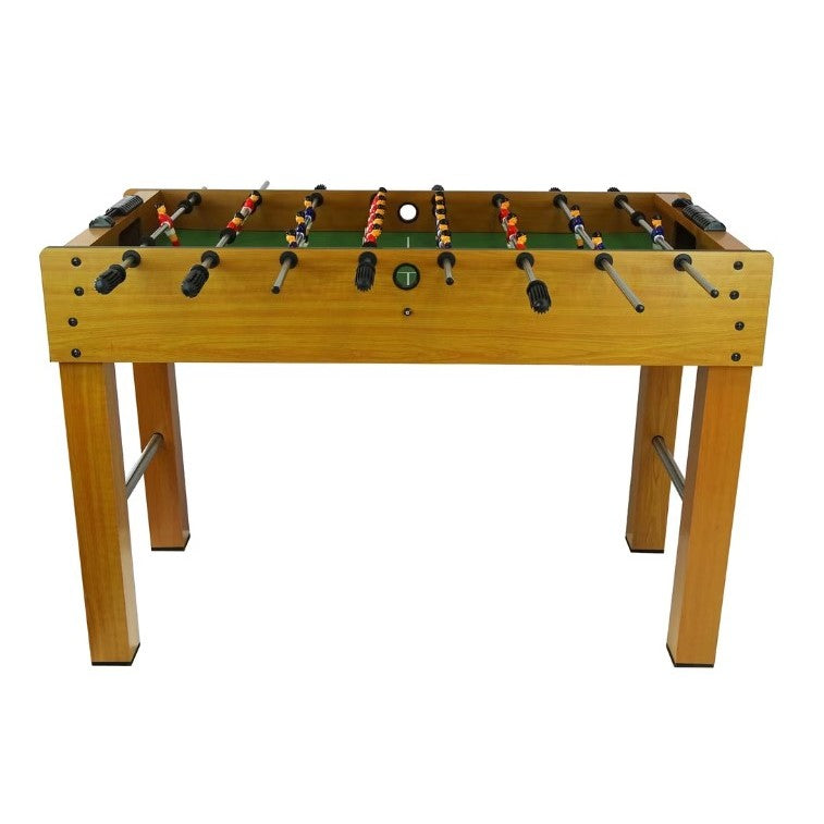 Masa de Fotbal cu Teren si 21 Jucatori Flippy, 8 Manere, cu Tablou pentru Scor, din Metal, Lemn si ABS, 120 x 61.5 x 81 cm, cu Picioare, pentru copii/adulti-6