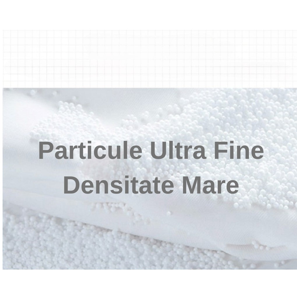 Masca de dormit, Flippy, 2 in 1, cu Tetiera, din Particule de Spuma si Bumbac, Gri Inchis-9