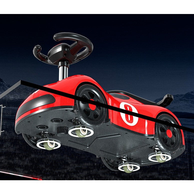 Masina pentru Copii, Flippy, 1-3 ani, Impingere, Bluetooth, Muzica, din ABS, 4 Roti, Inaltime Sezut 22 cm, Rosu-3