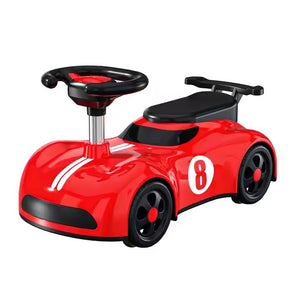 Masina pentru Copii, Flippy, 1-3 ani, Impingere, Bluetooth, Muzica, din ABS, 4 Roti, Inaltime Sezut 22 cm, Rosu-0