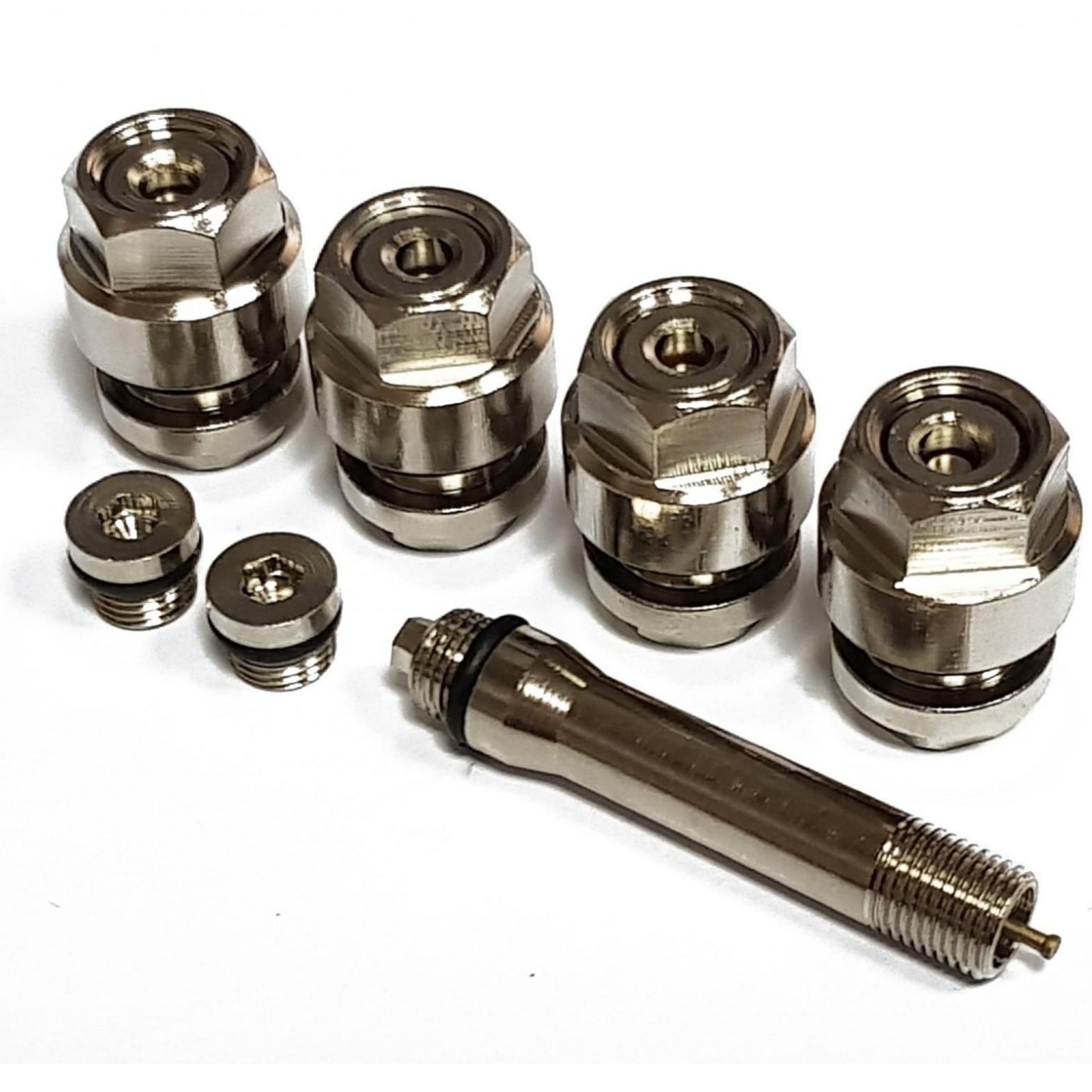 Set 4 Valve Ascunse cromate, cu dispozitiv de umflare-4