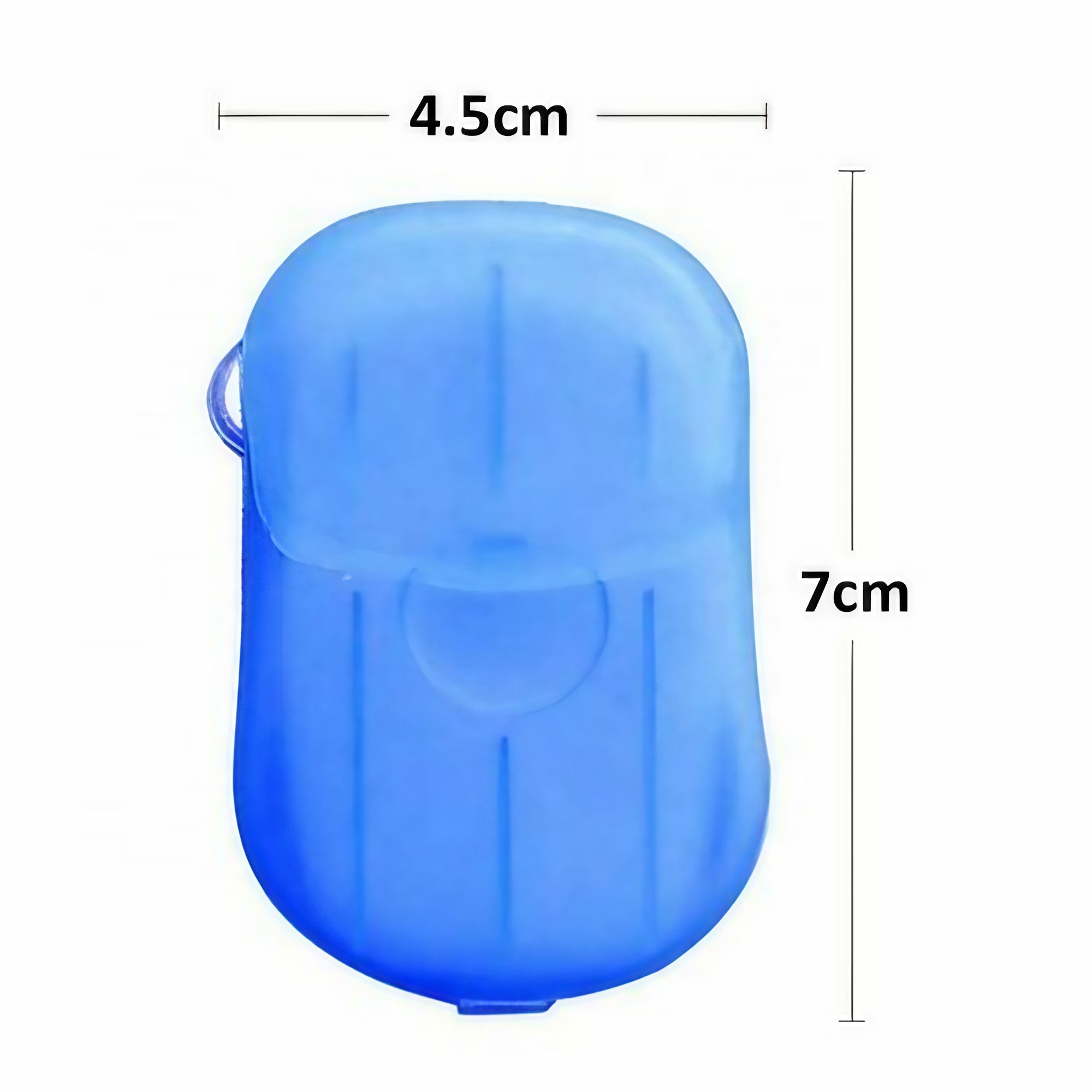 Mini Cutie de Sapun din Hartie, Flippy, de Unica Folosinta, Portabila, Potrivit pentru Calatorii, 20 buc, Albastru-6