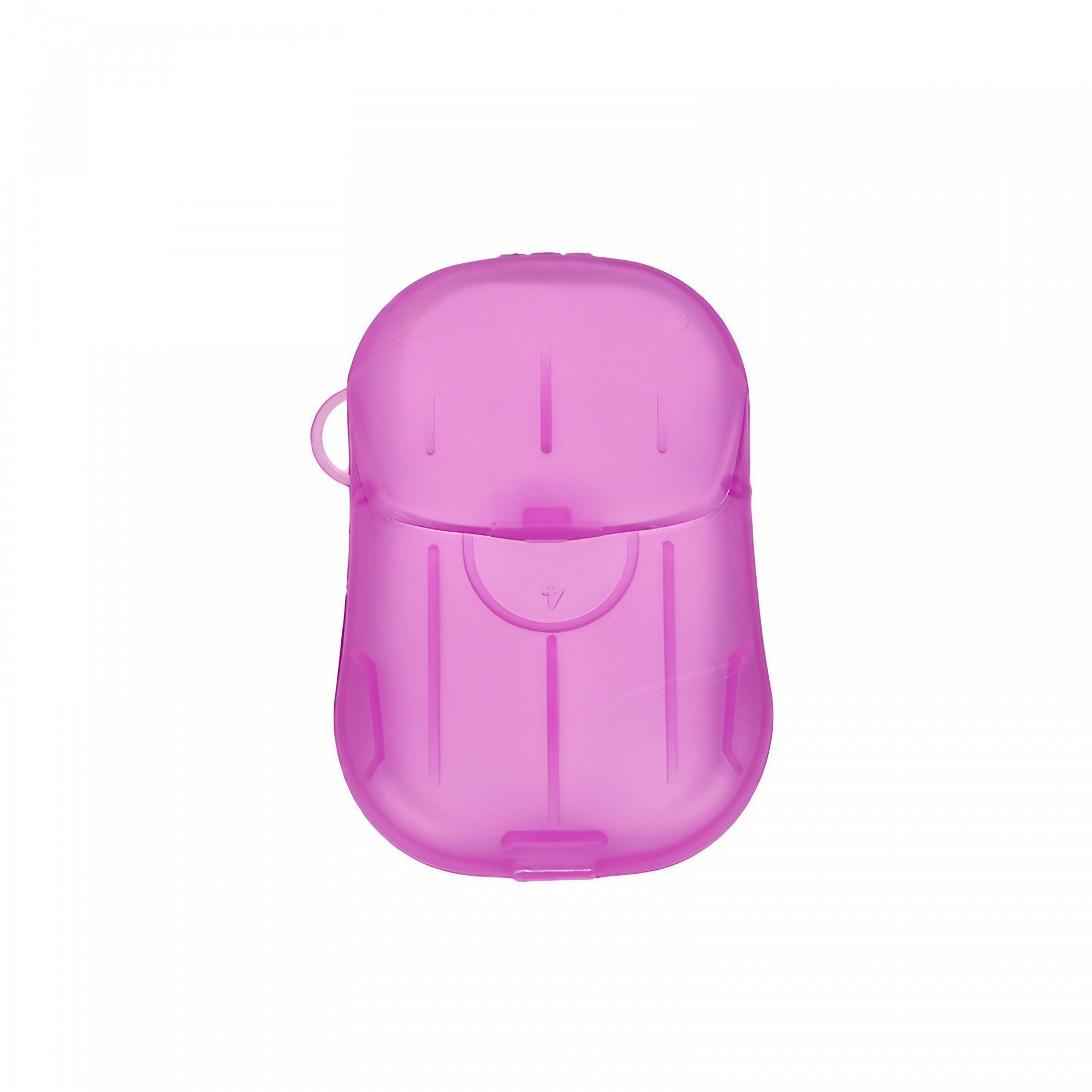 Mini Cutie de Sapun din Hartie, Flippy, de Unica Folosinta, Portabila, Potrivit pentru Calatorii, 20 buc, Roz-3