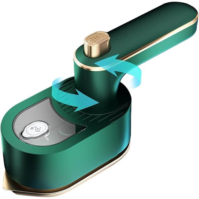 Mini Fier de Calcat, Flippy, Pliabil si Portabil, Calcare Verticala/Orizonala, cu Abur, 50 ml, 40W, 10.5 x 12 cm, Verde-4