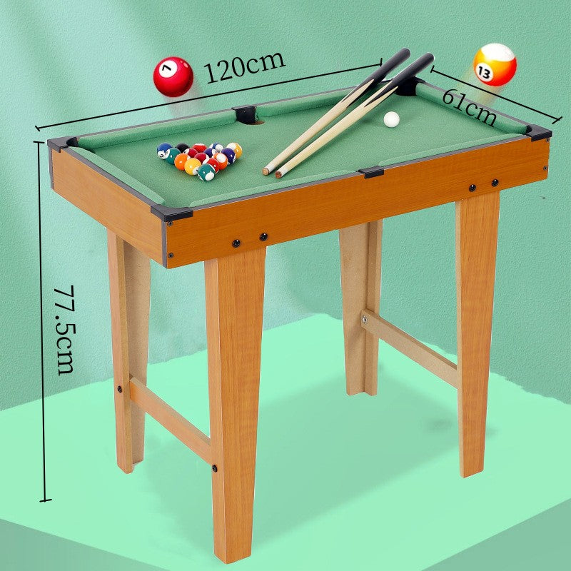 Mini Masa de Biliard pentru Copii, Flippy, Durabil, Usor de Transportat, 2 Tacuri, 16 Bile, 120x61x77.5 cm-6