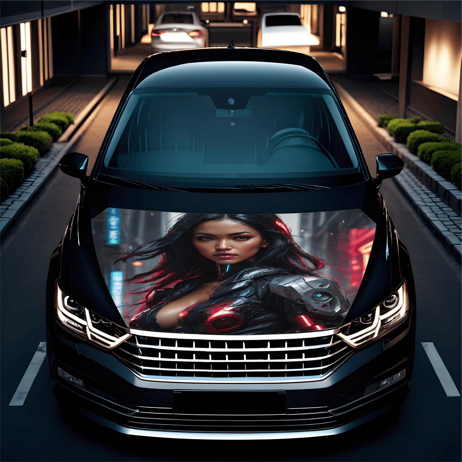 Folie Capota Auto "Hood Art" rezistenta la exterior, marime S (150 x 110cm) - Cod_ AVX-CAPOTA-001S-1