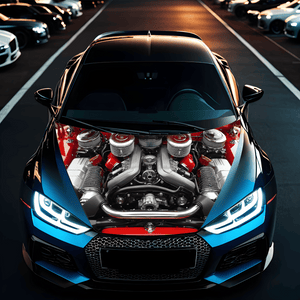 Folie Capota Auto "Hood Art" rezistenta la exterior, marime M (165 x 120cm) - Cod_ AVX-CAPOTA-020M-0