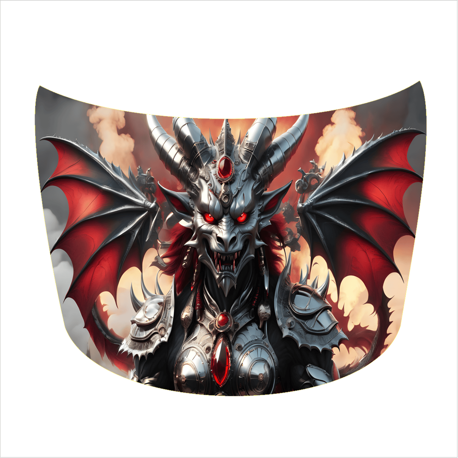 Folie Capota Auto "Hood Art" rezistenta la exterior, marime M (165 x 120cm) - Cod_ AVX-CAPOTA-027M-2