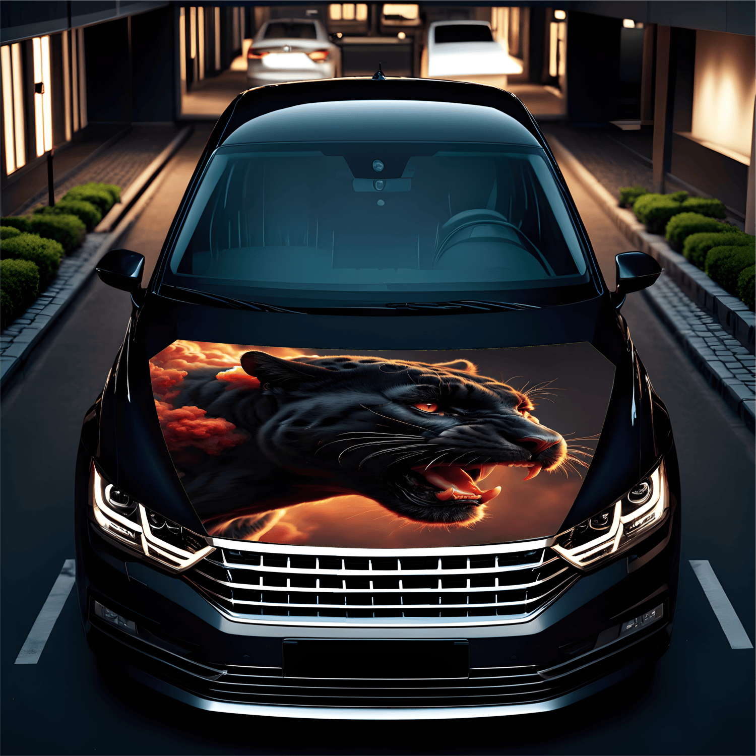 Folie Capota Auto "Hood Art" rezistenta la exterior, marime M (165 x 120cm) - Cod_ AVX-CAPOTA-028M-1