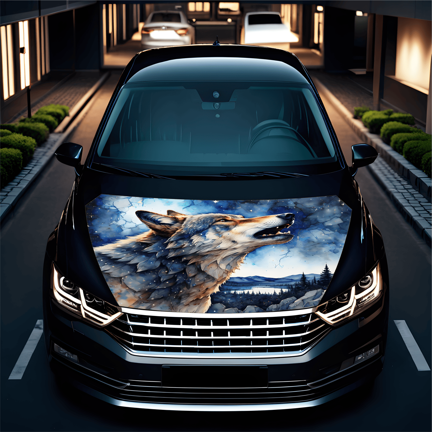 Folie Capota Auto "Hood Art" rezistenta la exterior, marime M (165 x 120cm) - Cod_ AVX-CAPOTA-030M-1