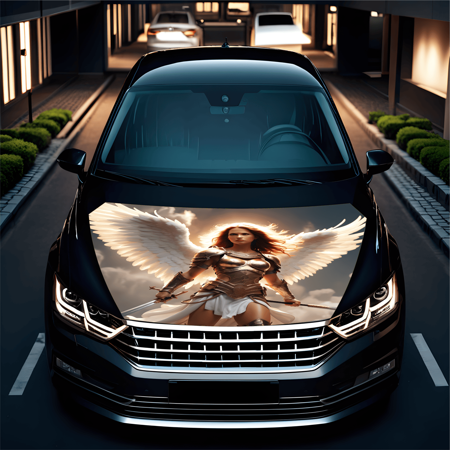 Folie Capota Auto "Hood Art" rezistenta la exterior, marime M (165 x 120cm) - Cod_ AVX-CAPOTA-003M-1