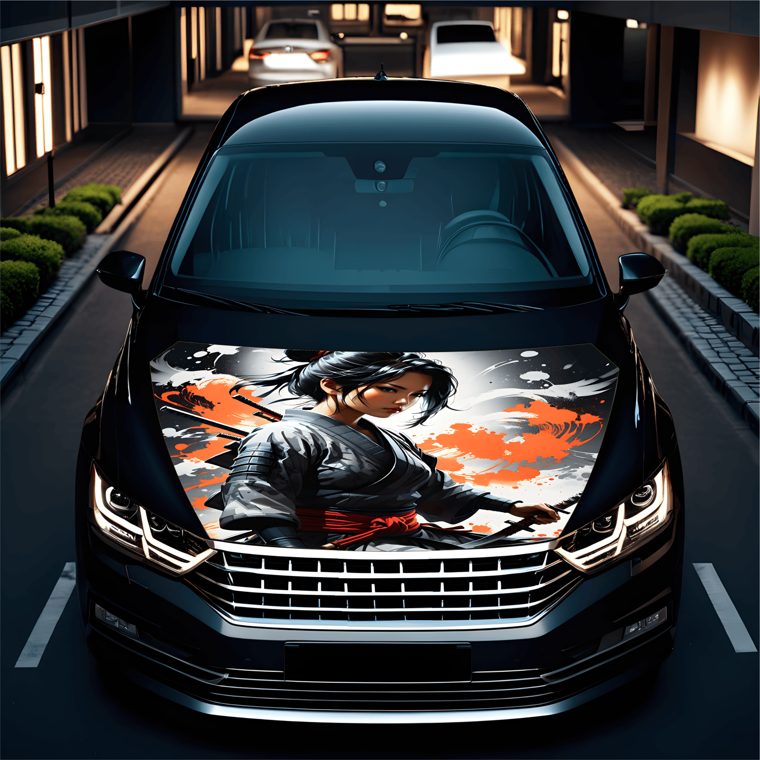 Folie Capota Auto "Hood Art" rezistenta la exterior, marime M (165 x 120cm) - Cod_ AVX-CAPOTA-005M-1