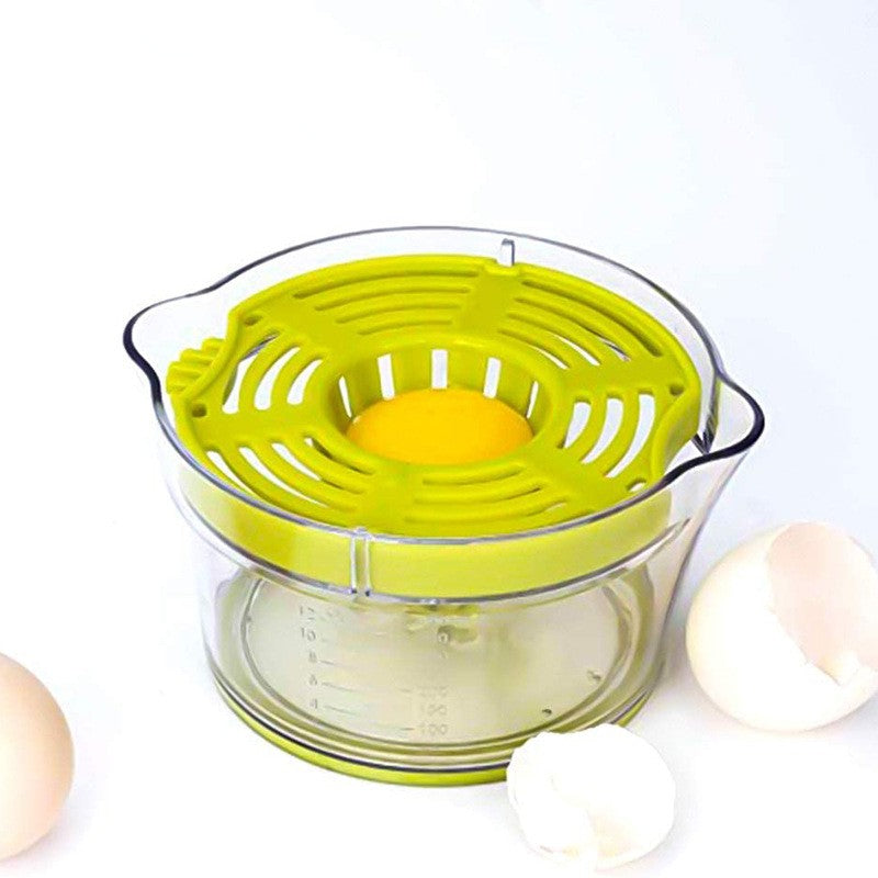 Storcator de Fructe 2 in 1, Flippy, cu Razatoare si Separator Ou, 14.8 x 8 x 13 cm, Verde-2