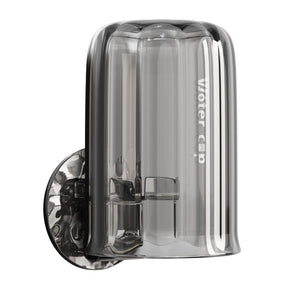 Suport Multifunctional 2 in 1, Pahar si Suport pentru Periuta de Dinti, Flippy, Plastic, Dimensiune: 10.4 x 7.3 x 7.3 cm, Gri-0