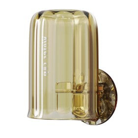 Suport Multifunctional 2 in 1, Pahar si Suport pentru Periuta de Dinti, Flippy, Plastic, Dimensiune: 10.4 x 7.3 x 7.3 cm, Maro Galbui-0