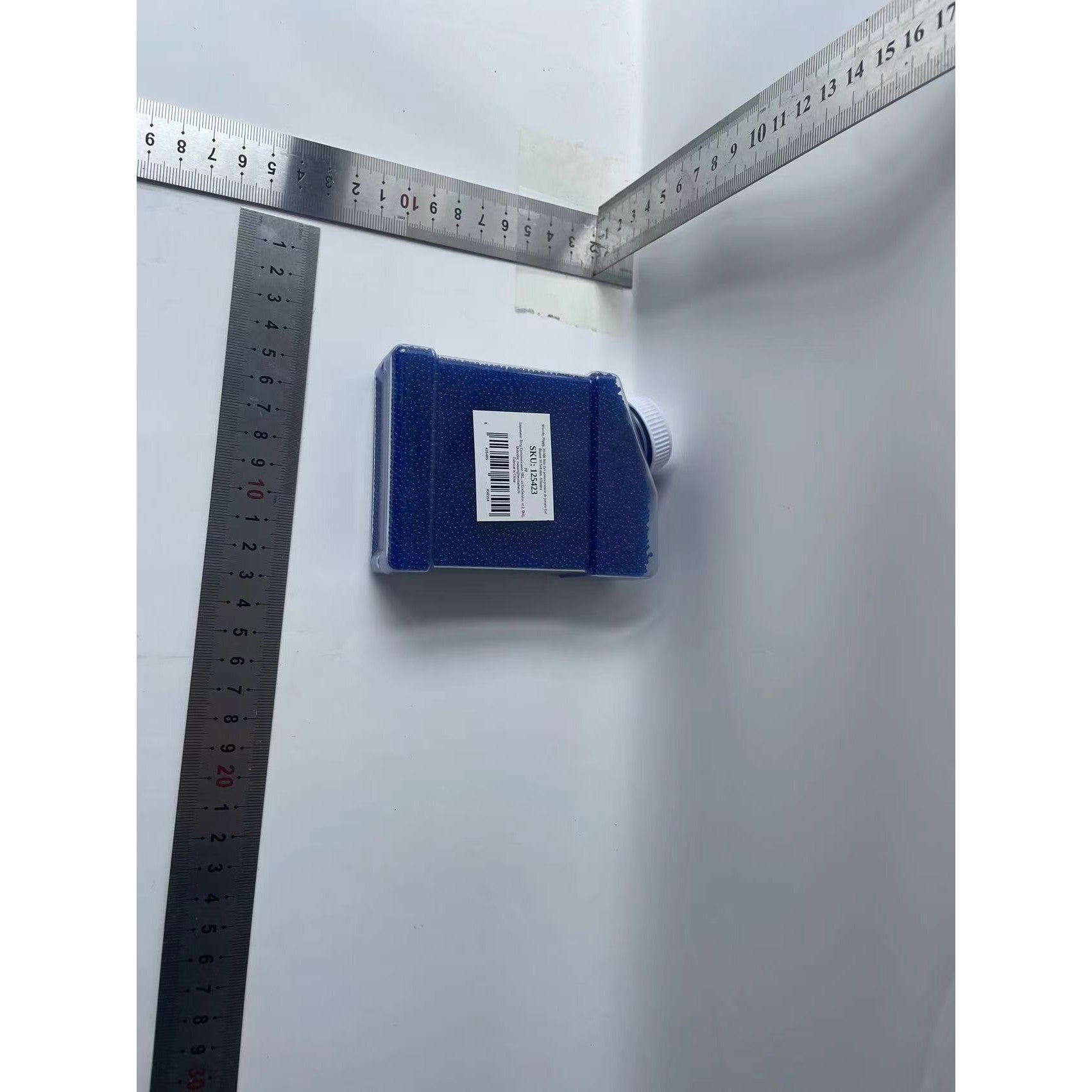 Munitie, Flippy, 20.000 Bile Gel pentru pistoale de jucarie Gel Blaster 10.5x8 mm, Albastru-6