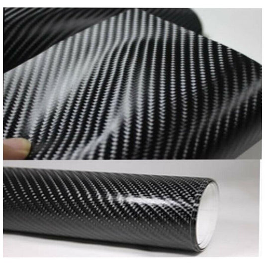 Folie colantare auto Carbon 5D Lacuit Negru (3m x 1,52m)-1