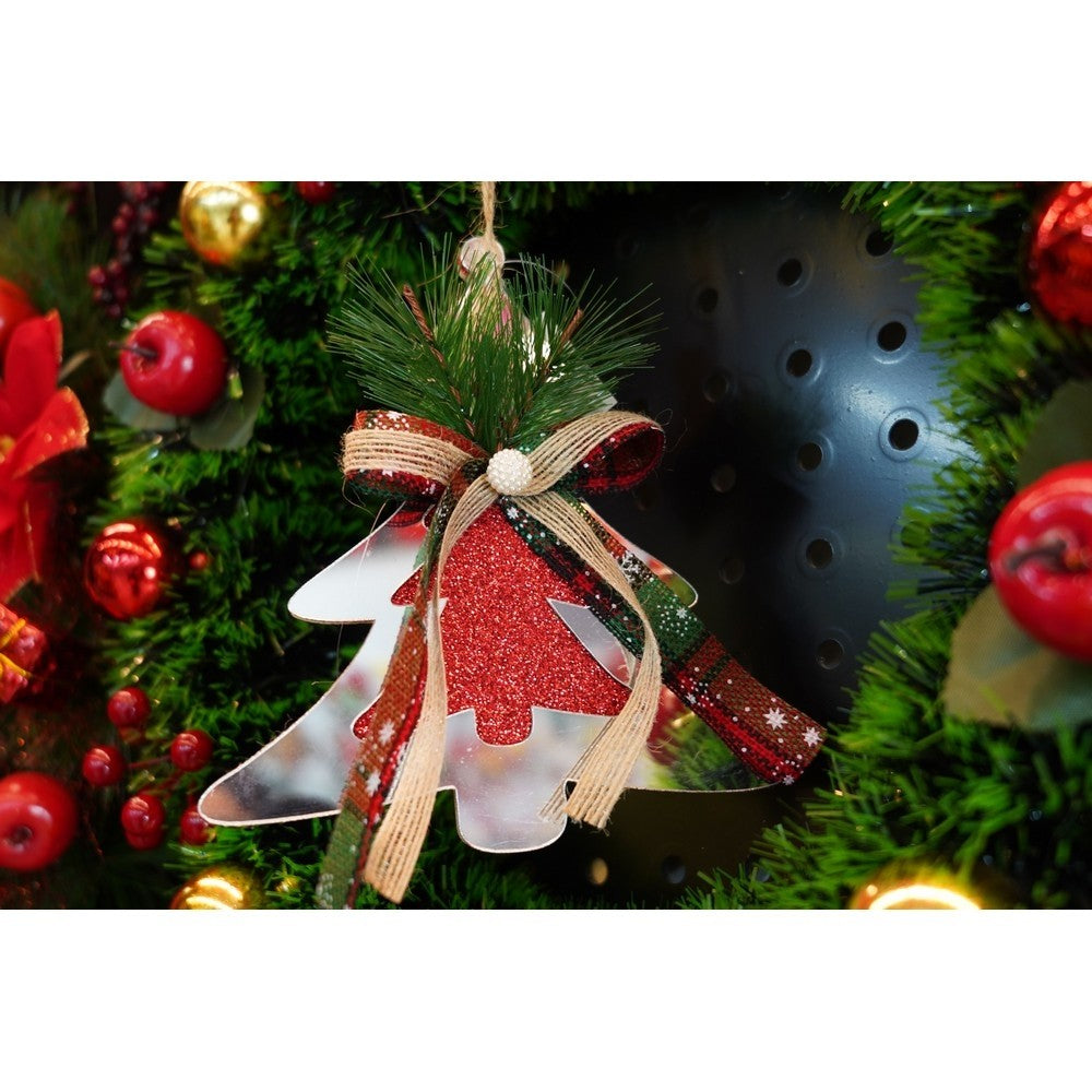 Ornament brad, Flippy, Brad, Argintiu, Lucios, 14*15CM, Acril, Interior/ Exterior-6