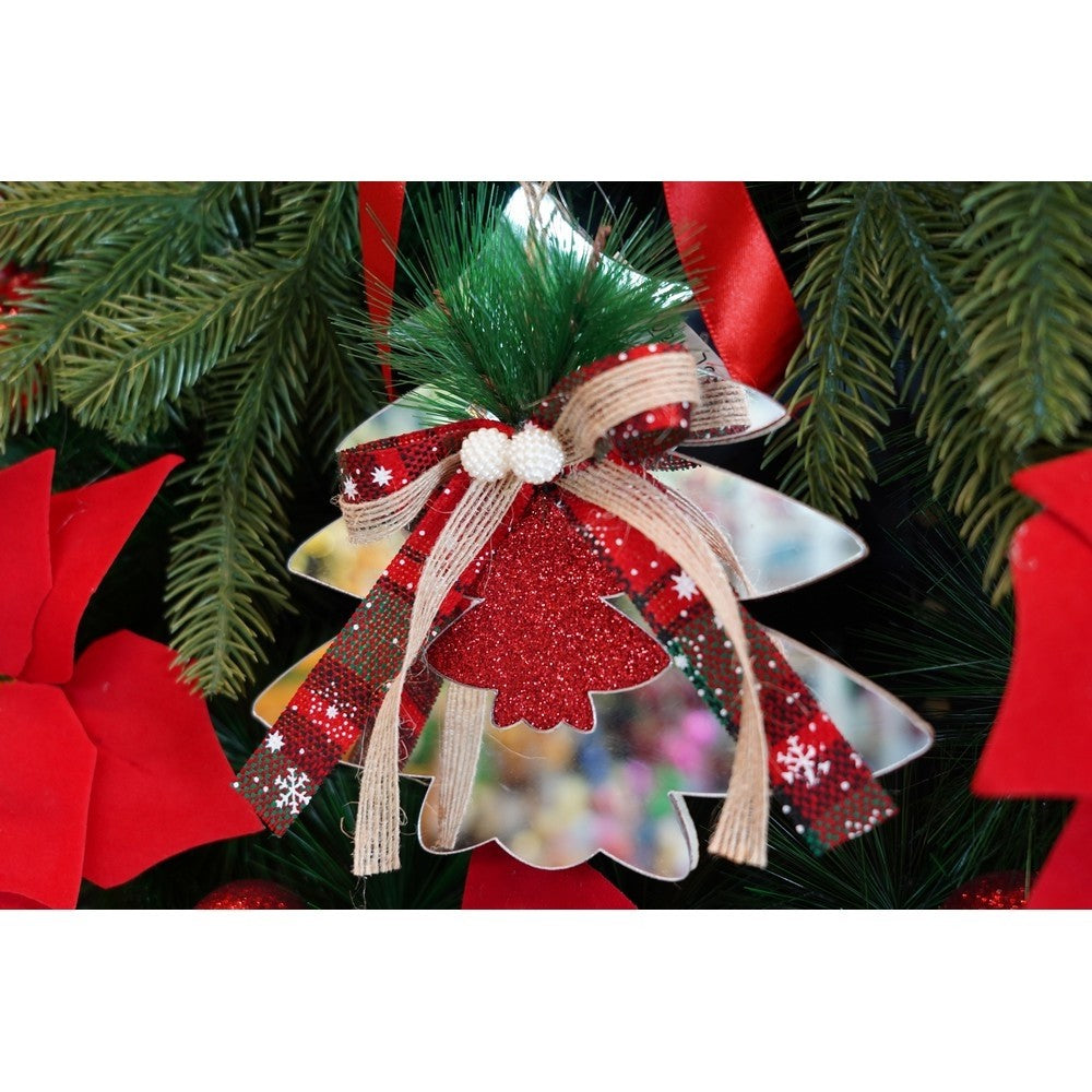 Ornament brad, Flippy, Brad, Argintiu, Lucios, 14*17CM, Acril, Interior/ Exterior-8