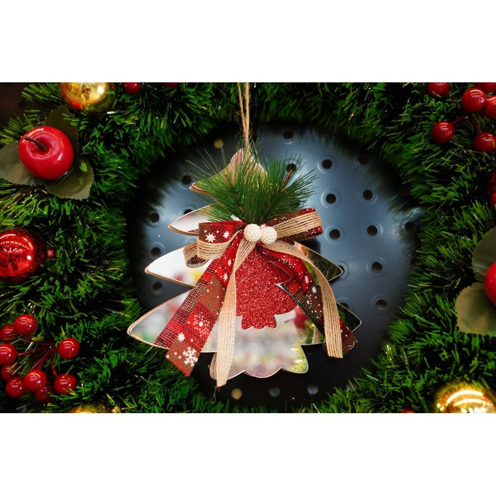 Ornament brad, Flippy, Brad, Argintiu, Lucios, 14*17CM, Acril, Interior/ Exterior-9