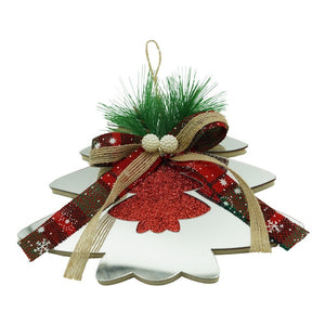Ornament brad, Flippy, Brad, Argintiu, Lucios, 14*17CM, Acril, Interior/ Exterior-0