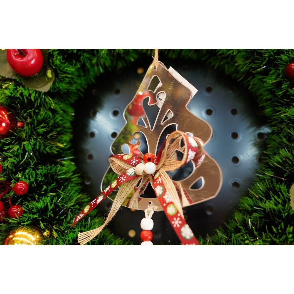 Ornament brad, Flippy, Brad, Argintiu, Lucios, 14*26CM, Acril, Interior/ Exterior-8
