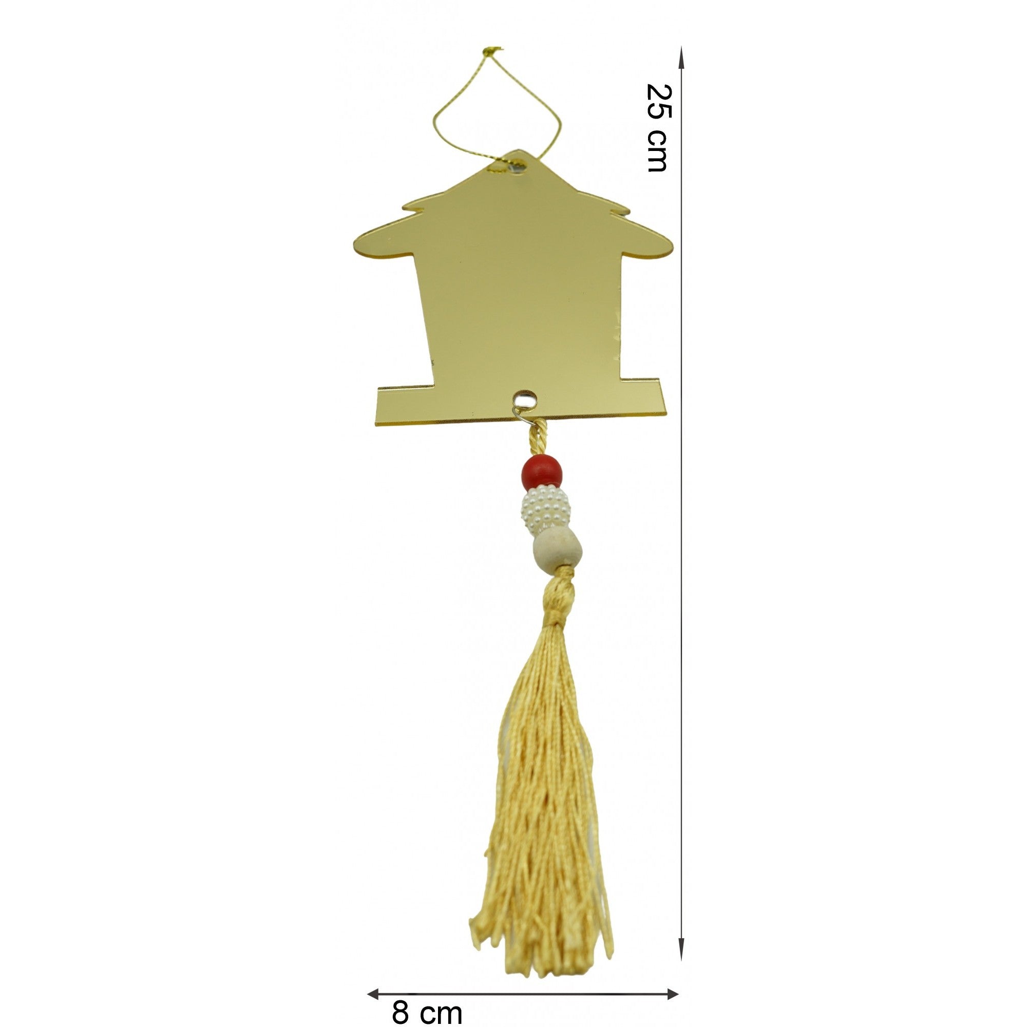 Ornament brad, Flippy, Brad, Auriu, Lucios, 8*25CM, Acril, Interior/ Exterior-5