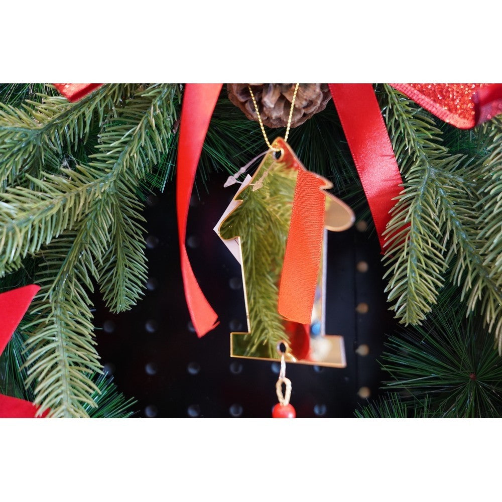 Ornament brad, Flippy, Brad, Auriu, Lucios, 8*25CM, Acril, Interior/ Exterior-6