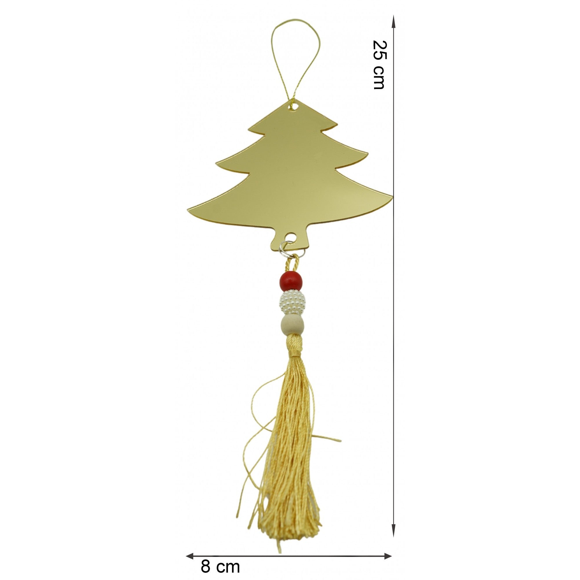 Ornament brad, Flippy, Brad, Auriu, Lucios, 8*25CM, Acril, Interior/ Exterior-5