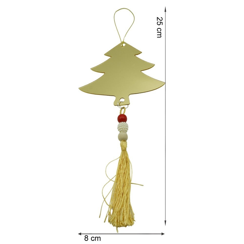 Ornament brad, Flippy, Brad, Auriu, Lucios, 8*25CM, Acril, Interior/ Exterior-10
