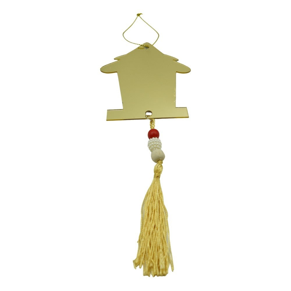 Ornament brad, Flippy, Brad, Auriu, Lucios, 8*25CM, Acril, Interior/ Exterior-0