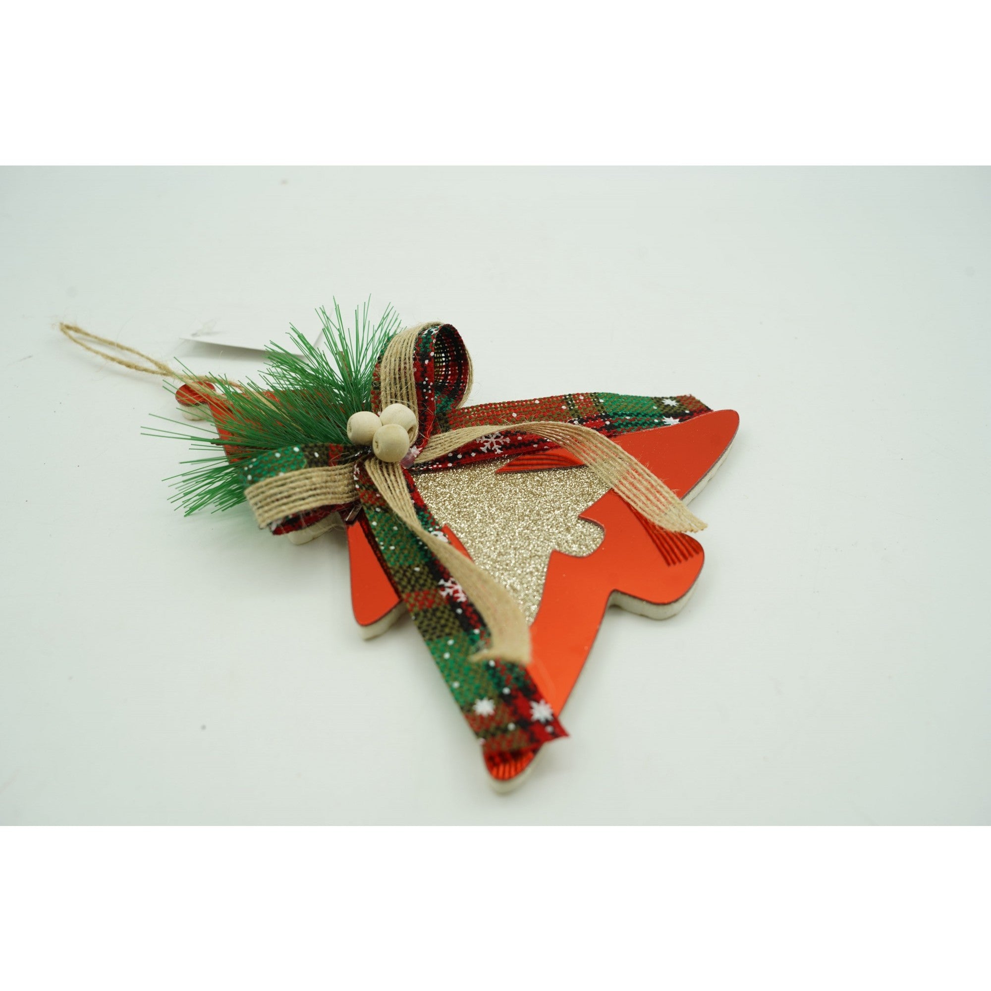Ornament brad, Flippy, Brad, Rosu, Lucios, 14*16CM, Acril, Interior/ Exterior-4