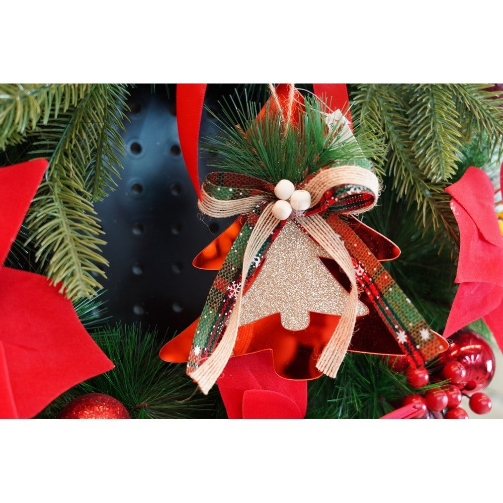 Ornament brad, Flippy, Brad, Rosu, Lucios, 14*16CM, Acril, Interior/ Exterior-6