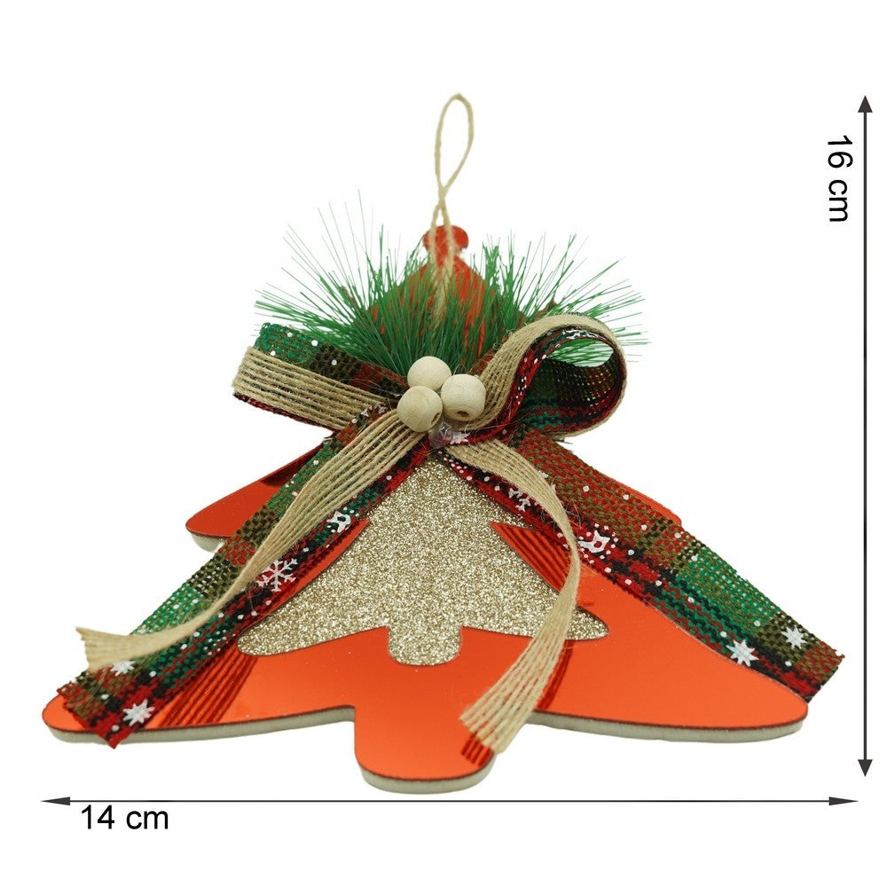 Ornament brad, Flippy, Brad, Rosu, Lucios, 14*16CM, Acril, Interior/ Exterior-10