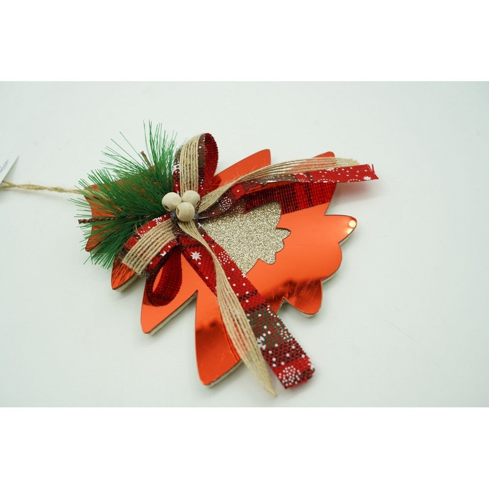 Ornament brad, Flippy, Brad, Rosu, Lucios, 14*16CM, Acril, Interior/ Exterior-5