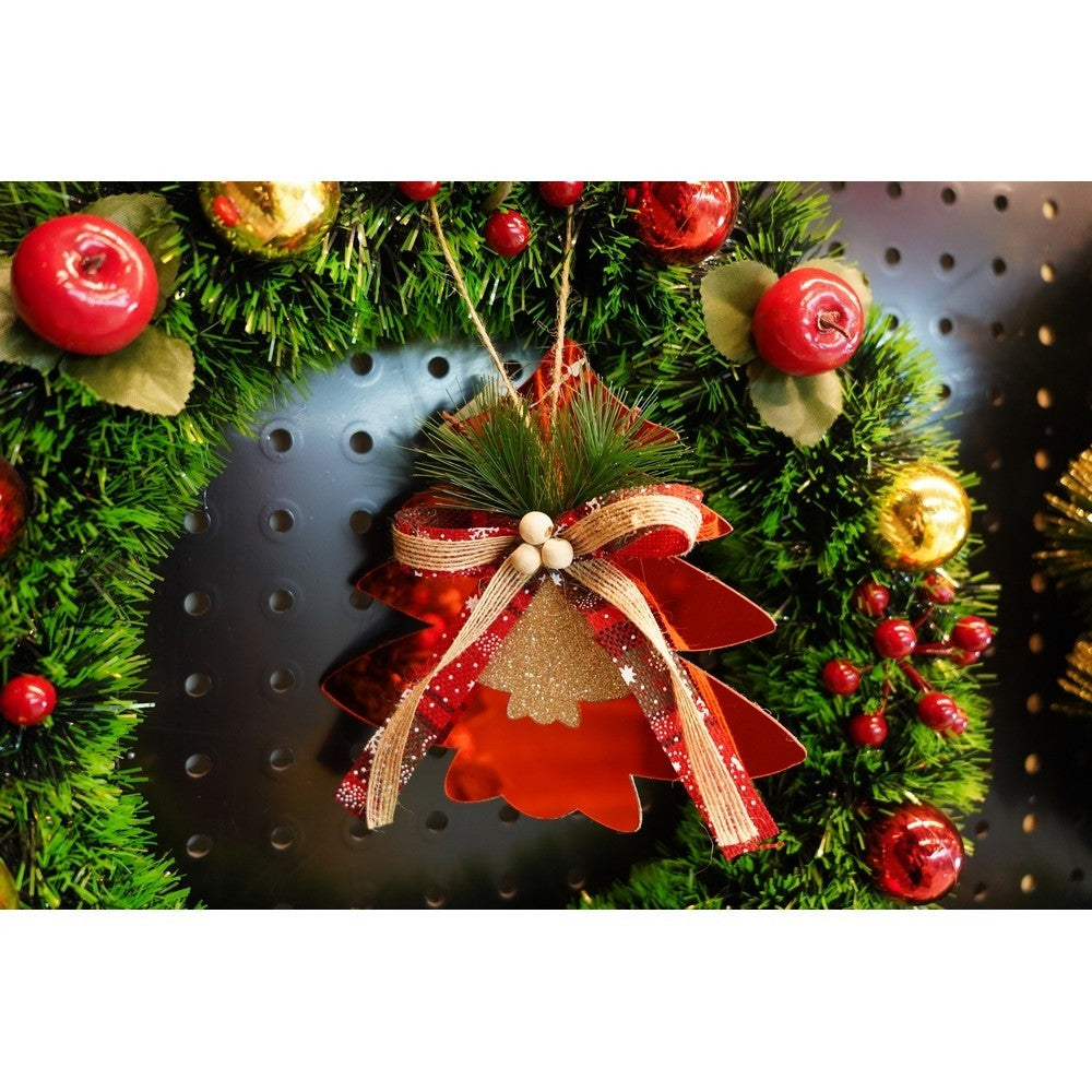 Ornament brad, Flippy, Brad, Rosu, Lucios, 14*16CM, Acril, Interior/ Exterior-6