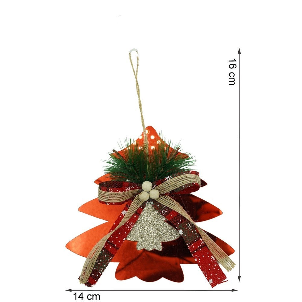 Ornament brad, Flippy, Brad, Rosu, Lucios, 14*16CM, Acril, Interior/ Exterior-8