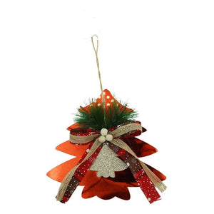 Ornament brad, Flippy, Brad, Rosu, Lucios, 14*16CM, Acril, Interior/ Exterior-0