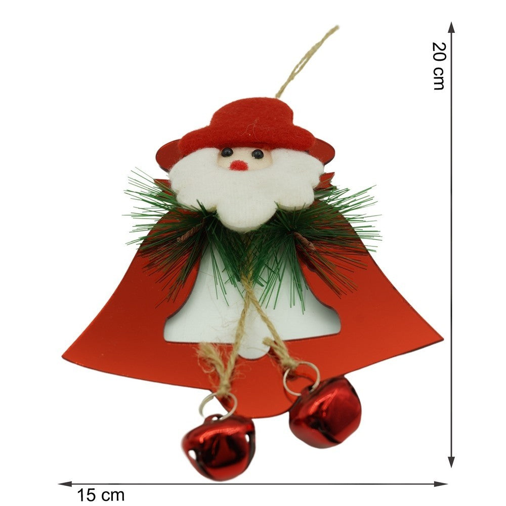 Ornament brad, Flippy, Clopotel, Rosu, Lucios, 15*20CM, Acril, Interior/ Exterior-10