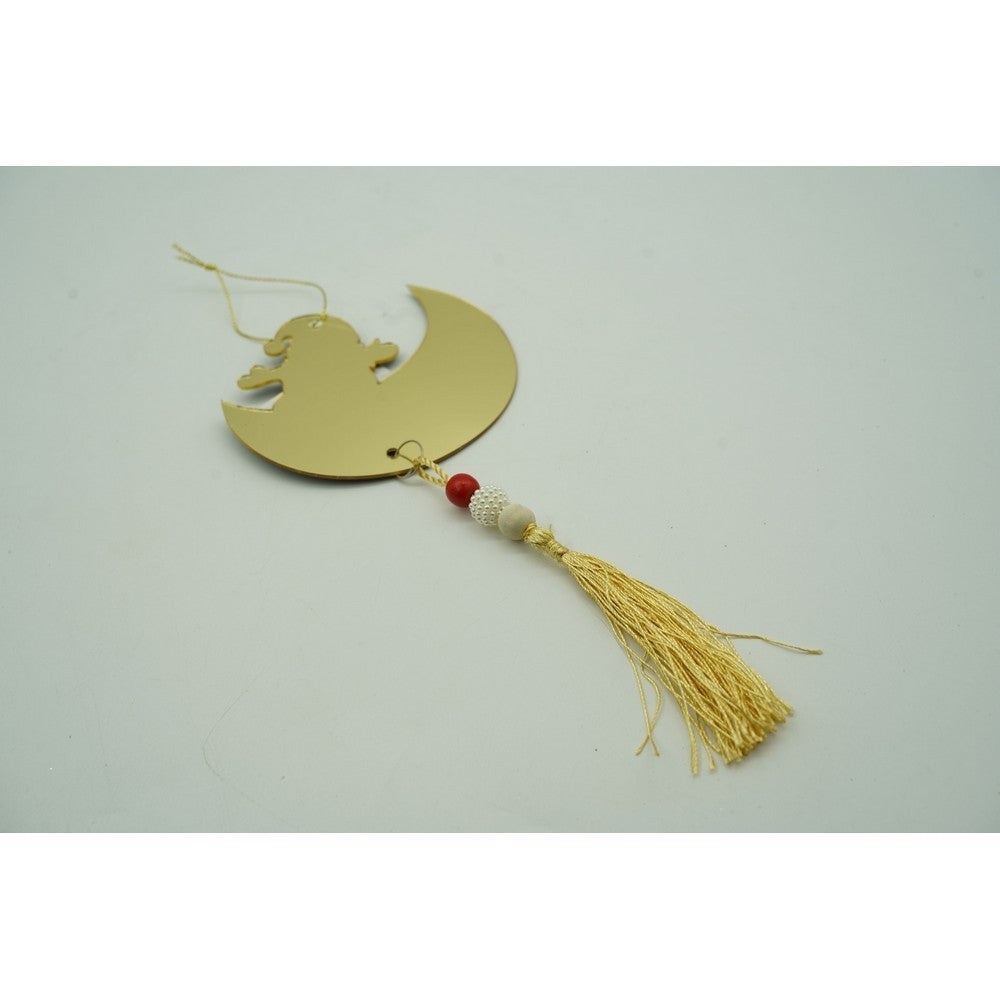 Ornament brad, Flippy, Luna, Auriu, Lucios, 10*25CM, Acril, Interior/ Exterior-9