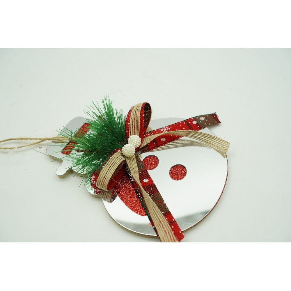 Ornament brad, Flippy, Om de zapada, Argintiu, Lucios, 14*17CM, Acril, Interior/ Exterior-6