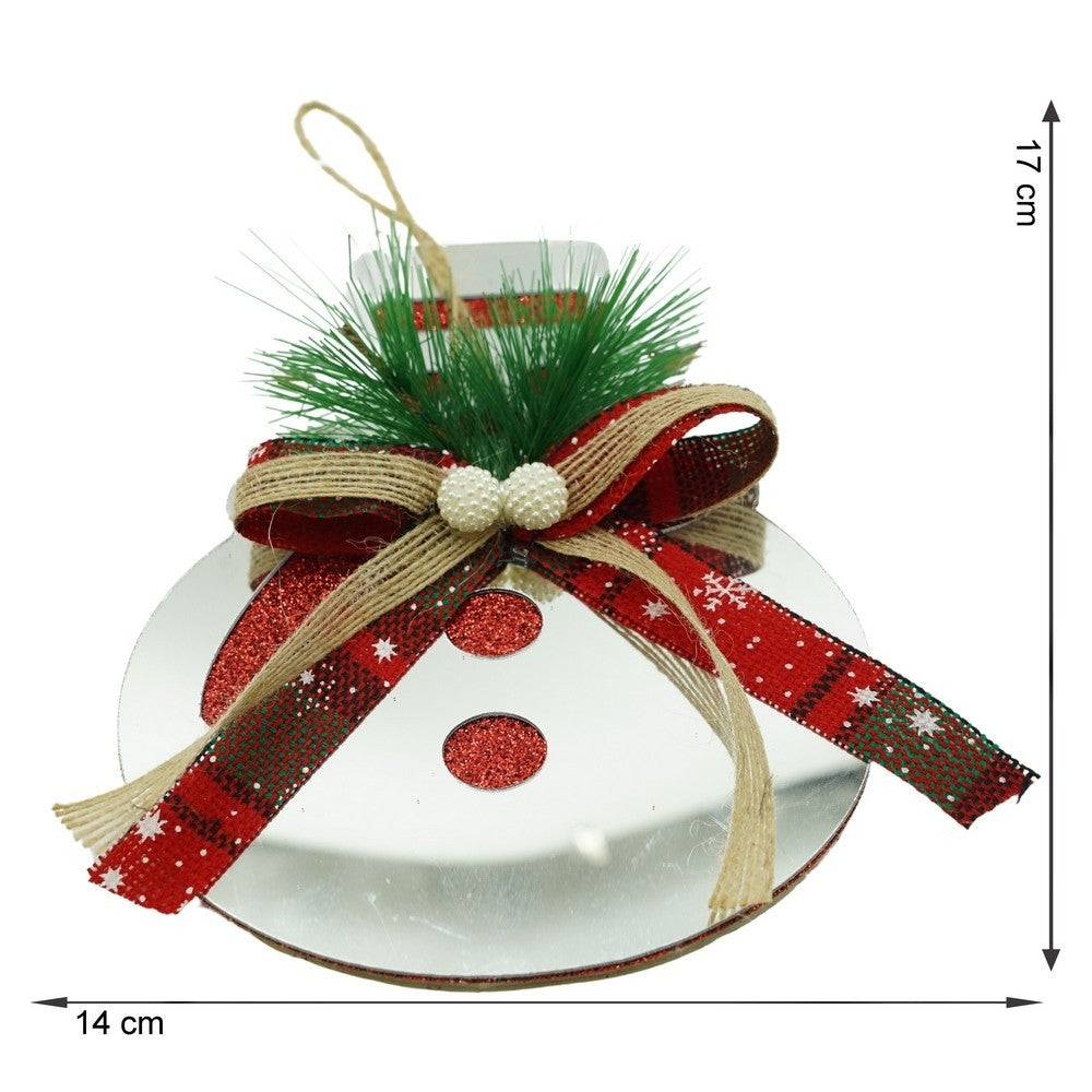 Ornament brad, Flippy, Om de zapada, Argintiu, Lucios, 14*17CM, Acril, Interior/ Exterior-10