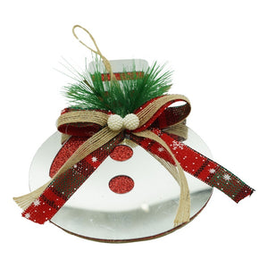 Ornament brad, Flippy, Om de zapada, Argintiu, Lucios, 14*17CM, Acril, Interior/ Exterior-0