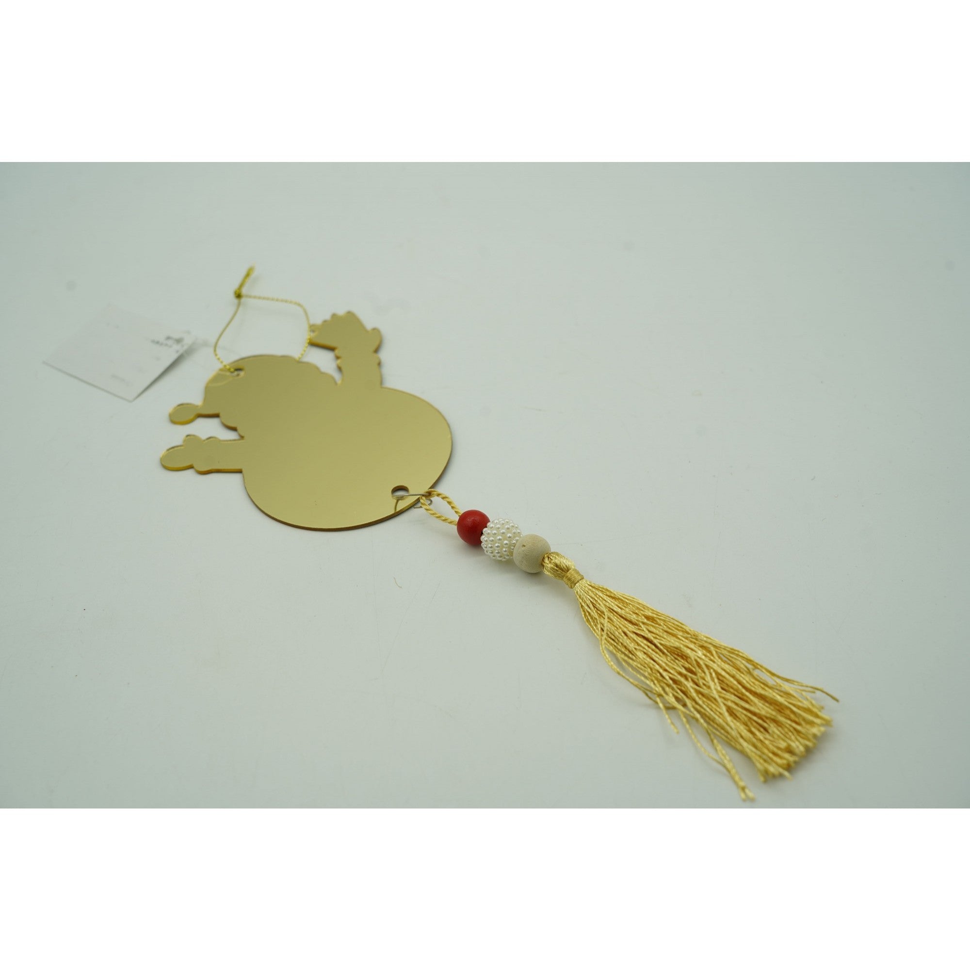 Ornament brad, Flippy, Om de zapada, Auriu, Lucios, 10*23CM, Acril, Interior/ Exterior-4