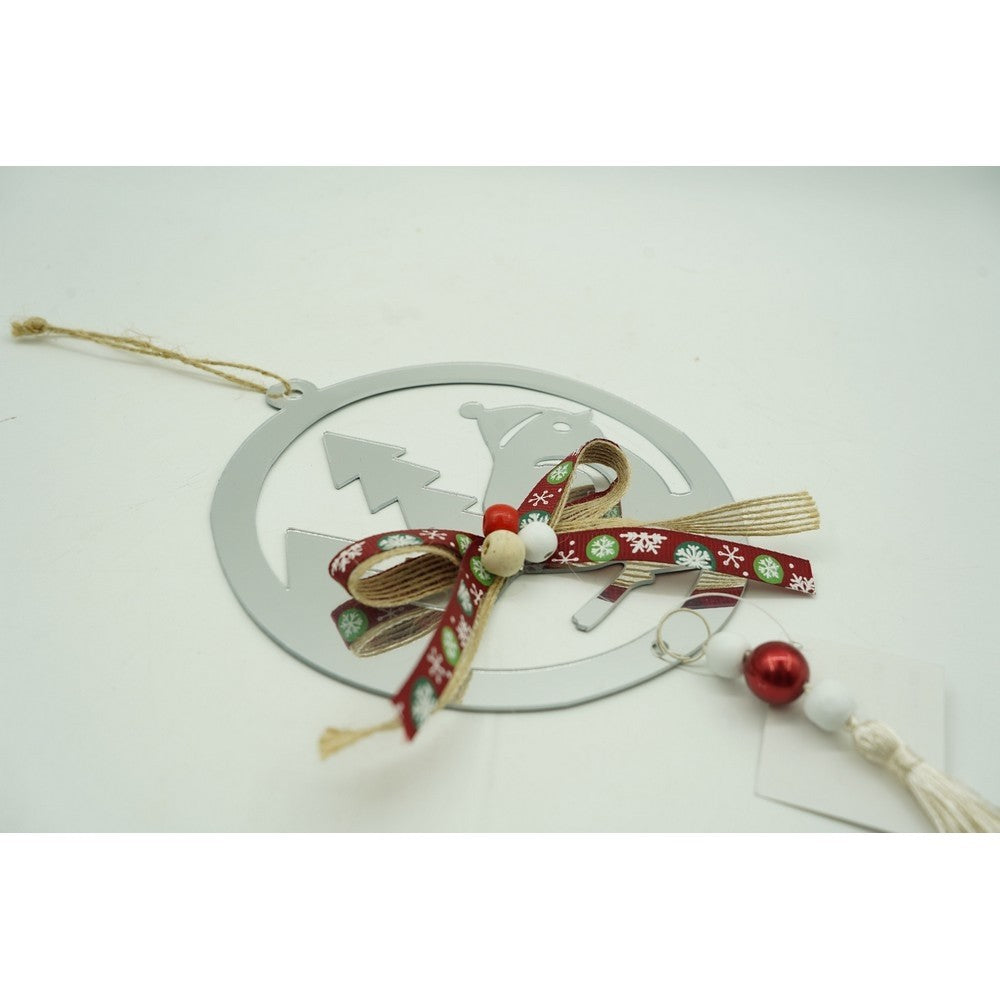 Ornament brad, Flippy, Pasare, Argintiu, Lucios, 14*26CM, Acril, Interior/ Exterior-9