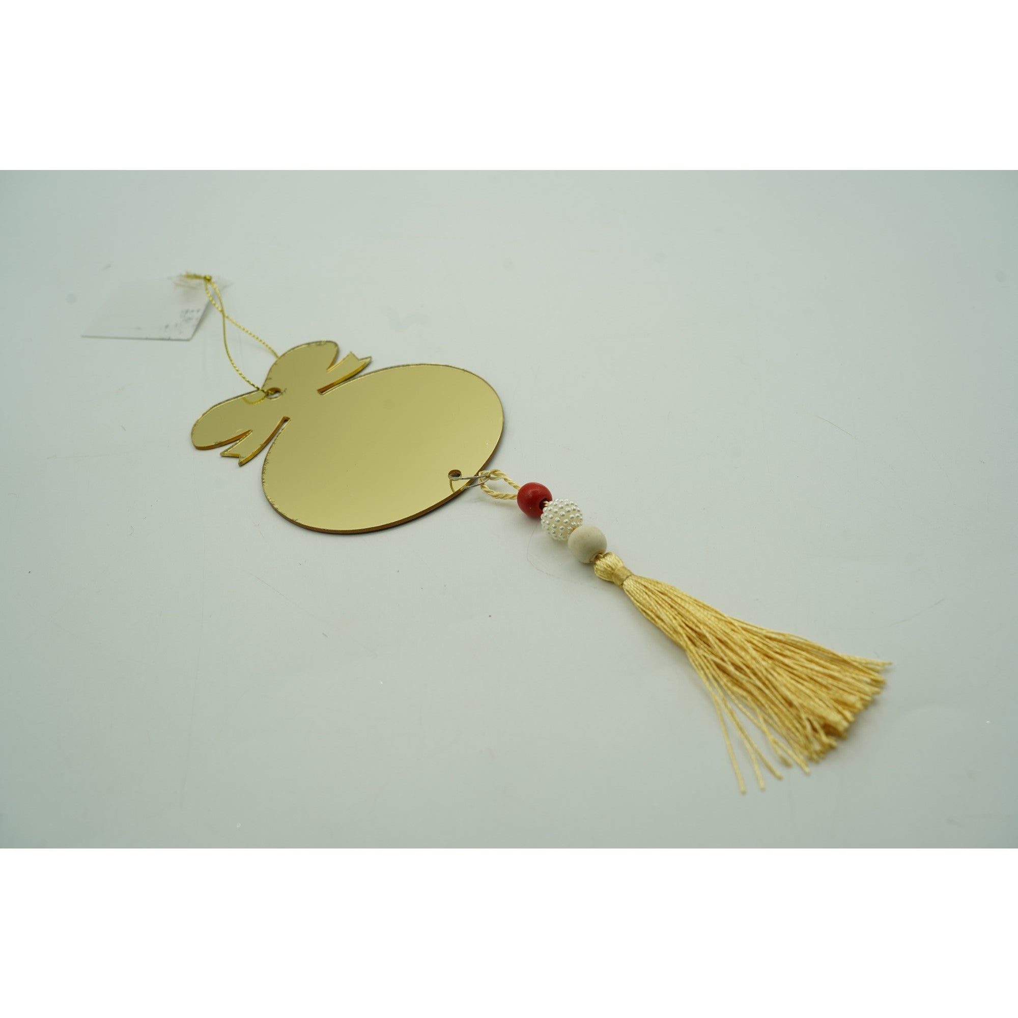Ornament brad, Flippy, Rotund, Auriu, Lucios, 10*23CM, Acril, Interior/ Exterior-3