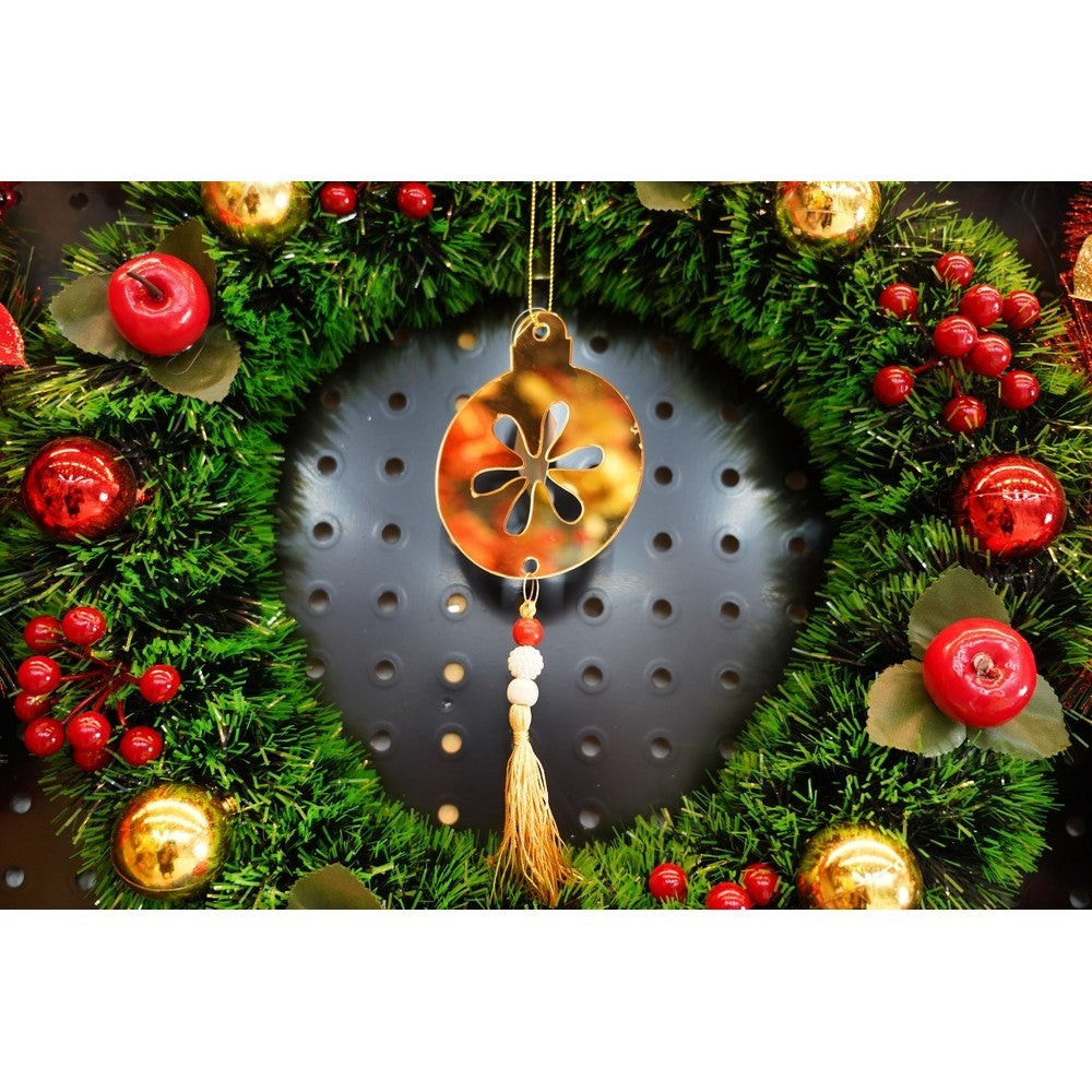 Ornament brad, Flippy, Rotund, Auriu, Lucios, 10*23CM, Acril, Interior/ Exterior-6