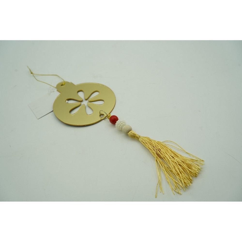 Ornament brad, Flippy, Rotund, Auriu, Lucios, 10*23CM, Acril, Interior/ Exterior-7